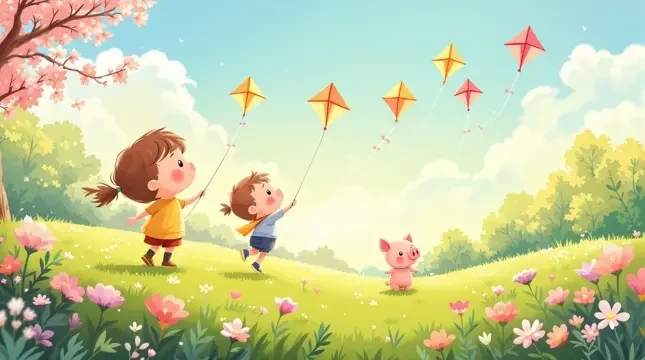 春天的风筝节 封面