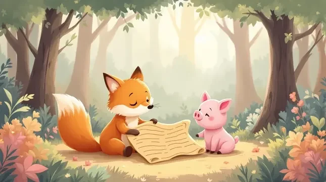 小狐狸的藏宝图 封面