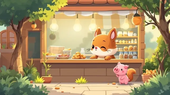 小松鼠的坚果店 封面